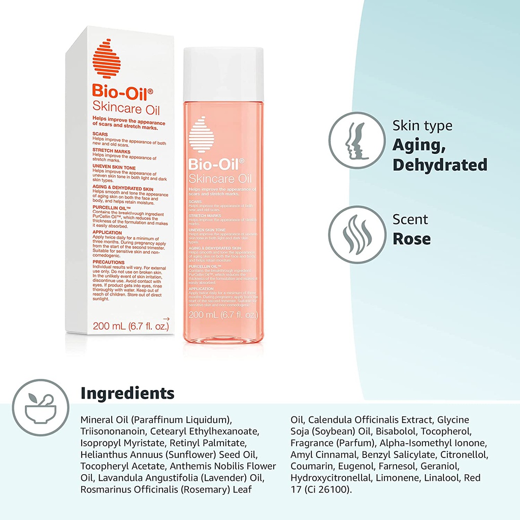 Bio-oil 200ml  For Stretch Marks - Alpro Pharmacy